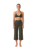 Culotte Set in Olive, front view