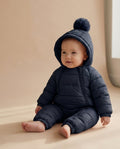 Puffling Baby Snowsuit — Midnight