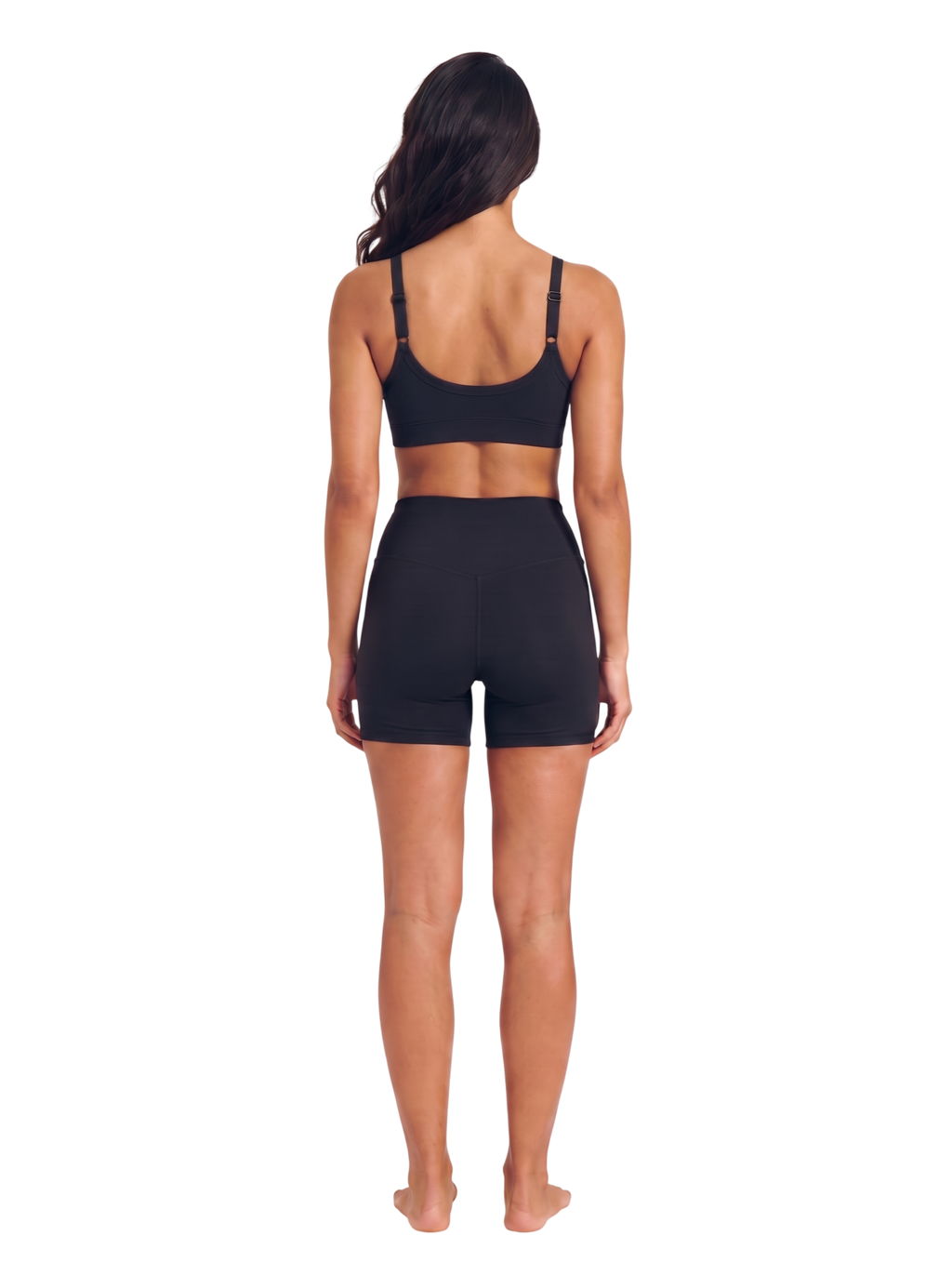MAYA Strap Set — Black, back view